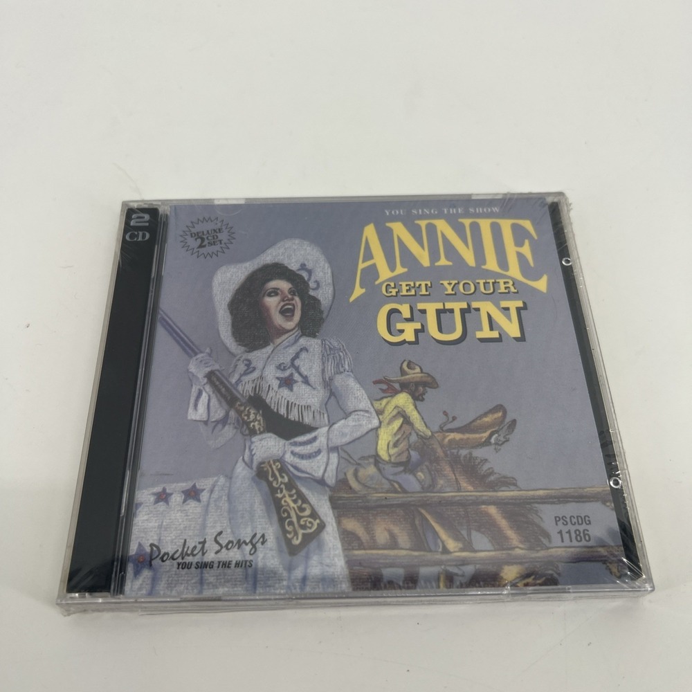 ANNIE GET YOUR GUN - Karaoke: Annie Get Your Gun - 2 CD - Karaoke - EUC OOP Rare